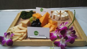 Wine & Cheese Menu for Grazing Table Catering